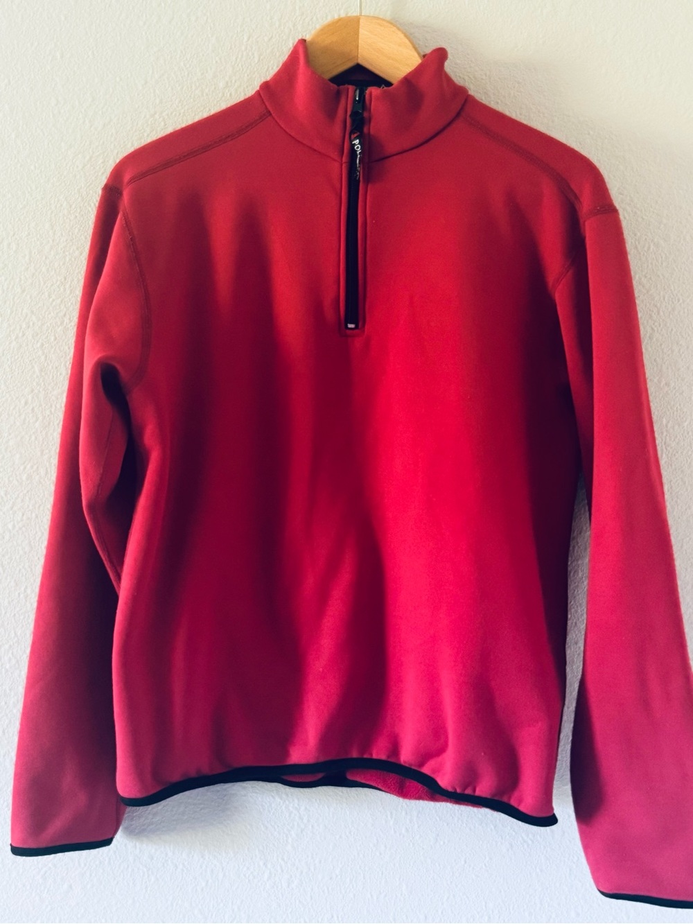 Avalanche Polartec 1/4 Zip Fleece Pullover Cranberry Women's Medium